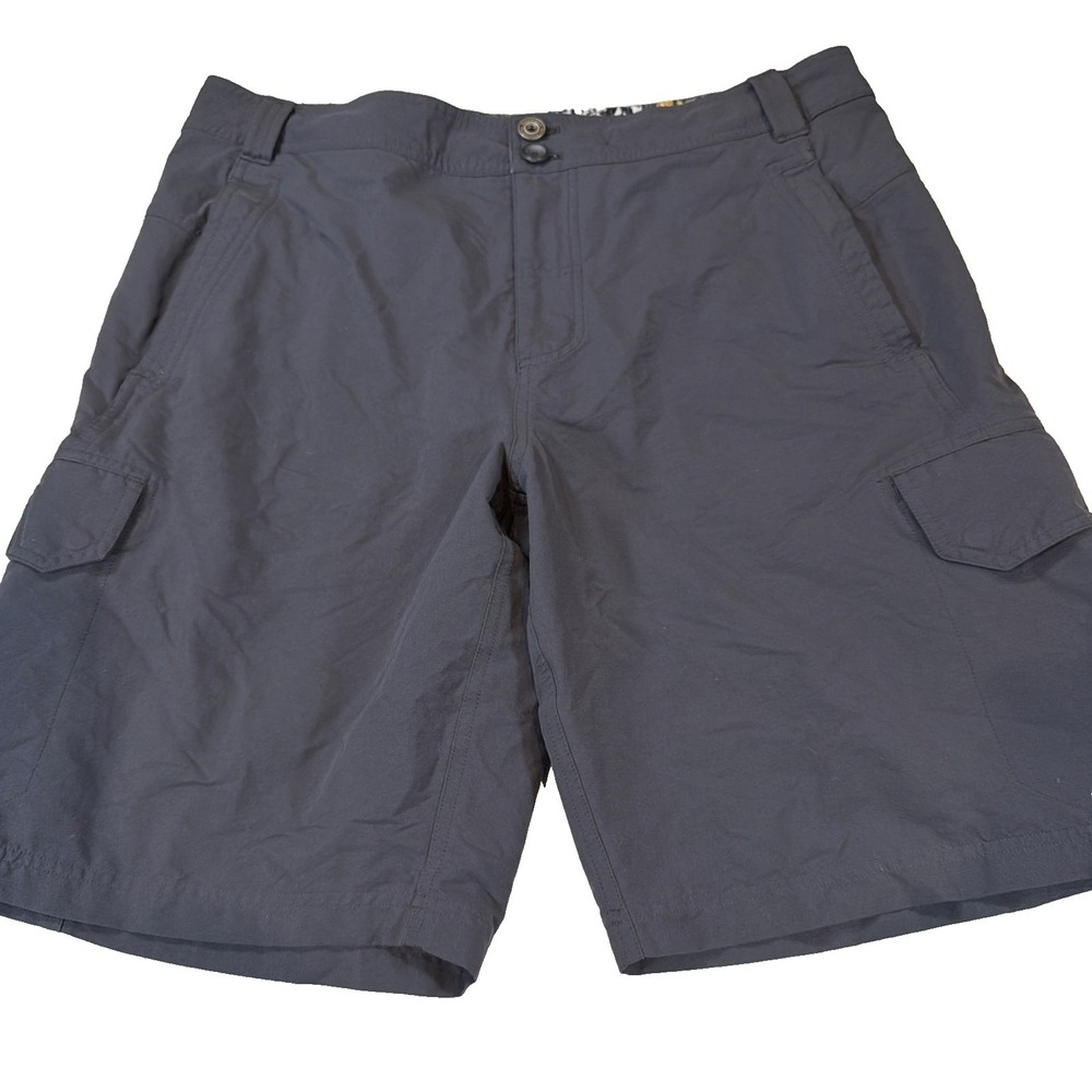 Lululemon Cargo Shorts Mens 38 Gray Stretch Performance Casual Athletic
